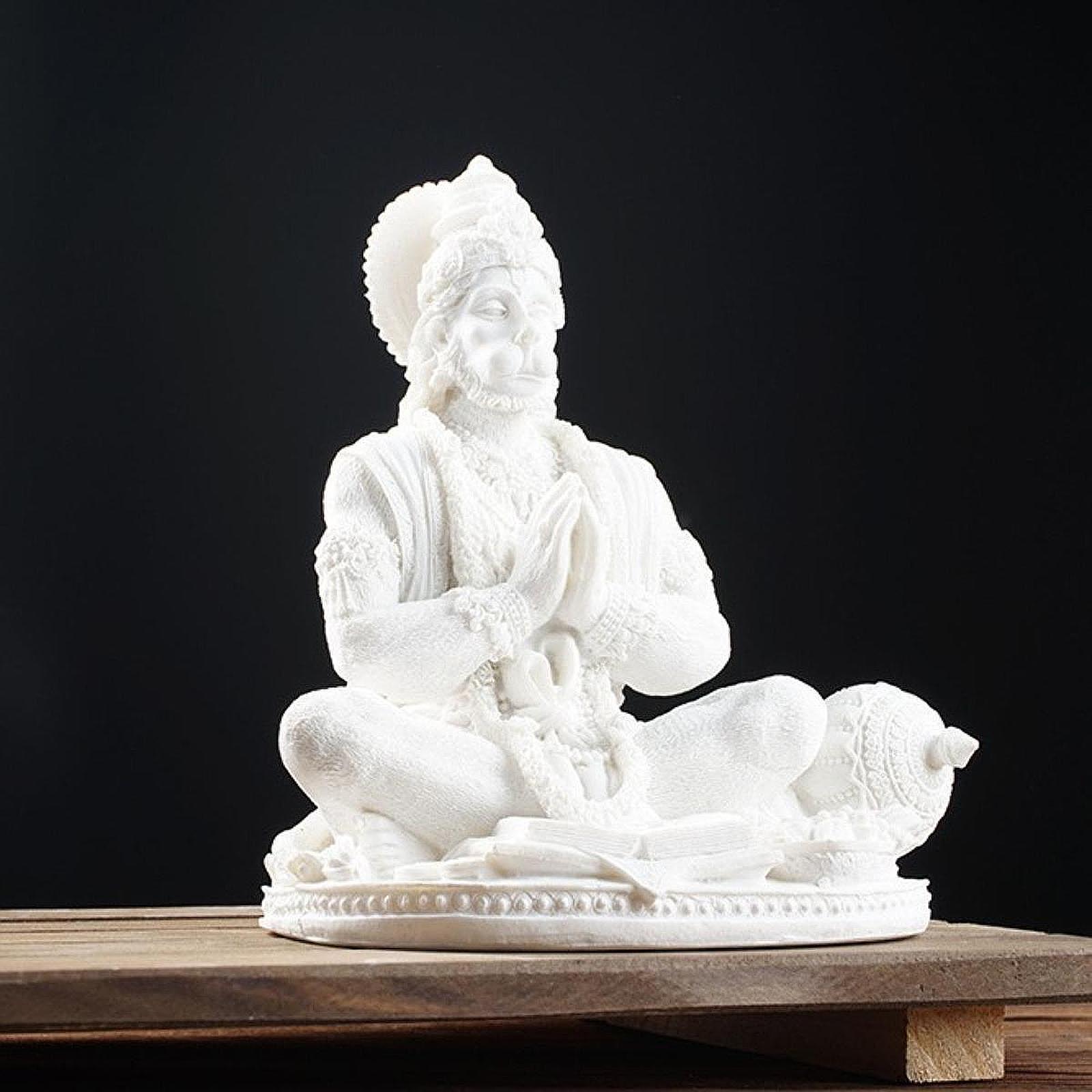 Resin Art India - Resin Hanuman Statue Collection Ornament Southeast