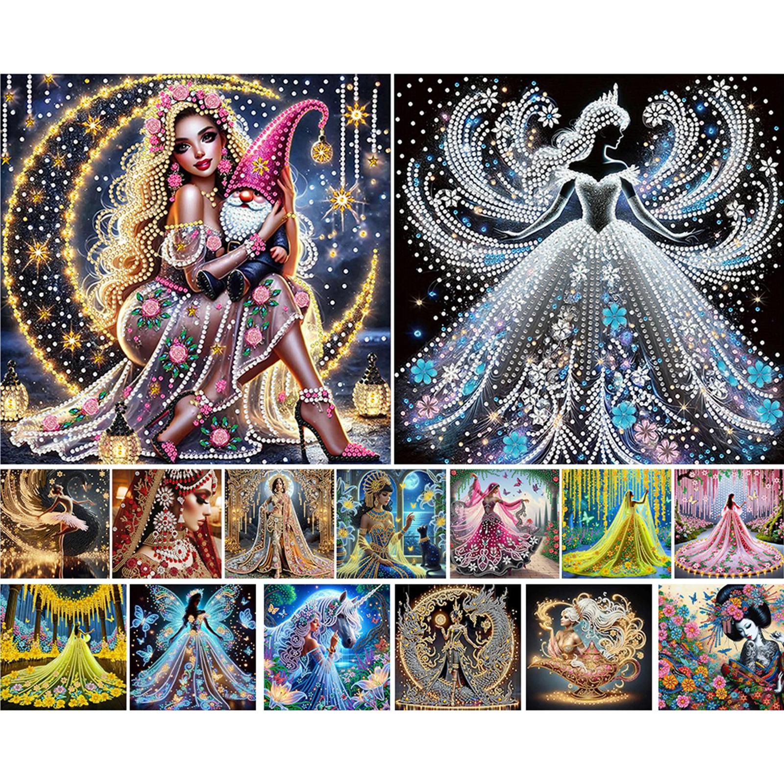 Resin Art Wall Decor - Beauty 5D DIY Diamond Art Painting