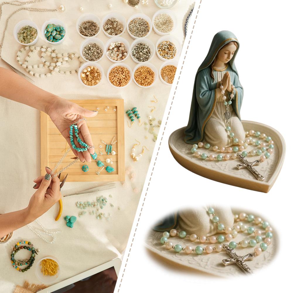Resin Art Mary - Virgin Mary Resin Crafts Statuette Lightweight