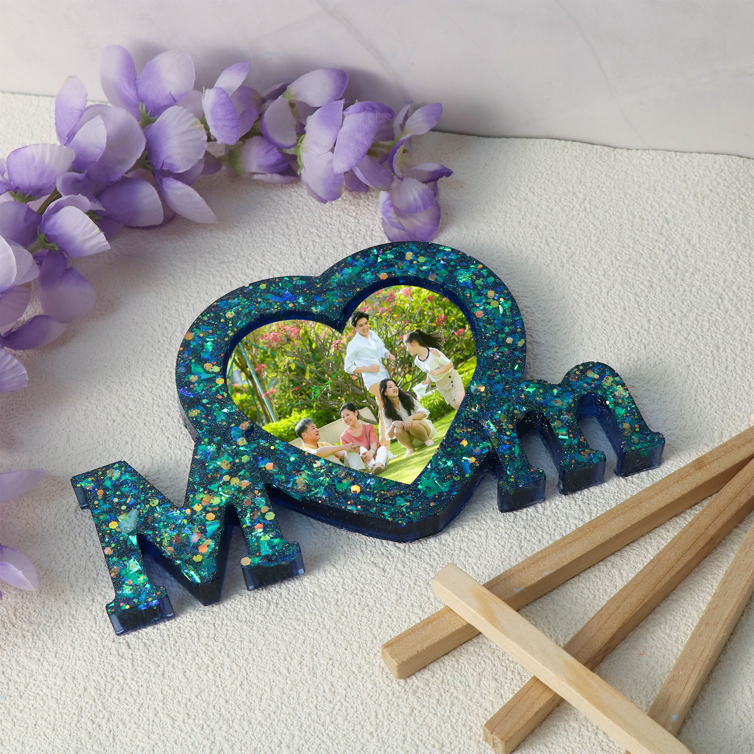 Resin Art Products - Letter Mm Epoxy Resin Silicone Mold