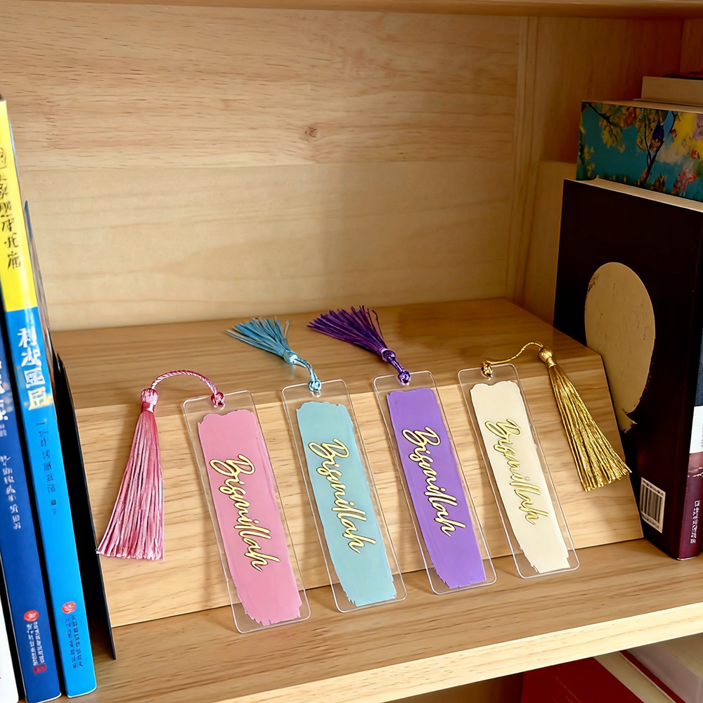 Resin Art Quran Set - 4pcs Bismillah Quran Bookmarks Ramadan Mubarak