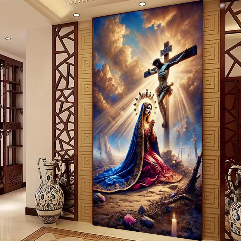 Resin Art Mary - Large Diy Diamond Painting The Virgin