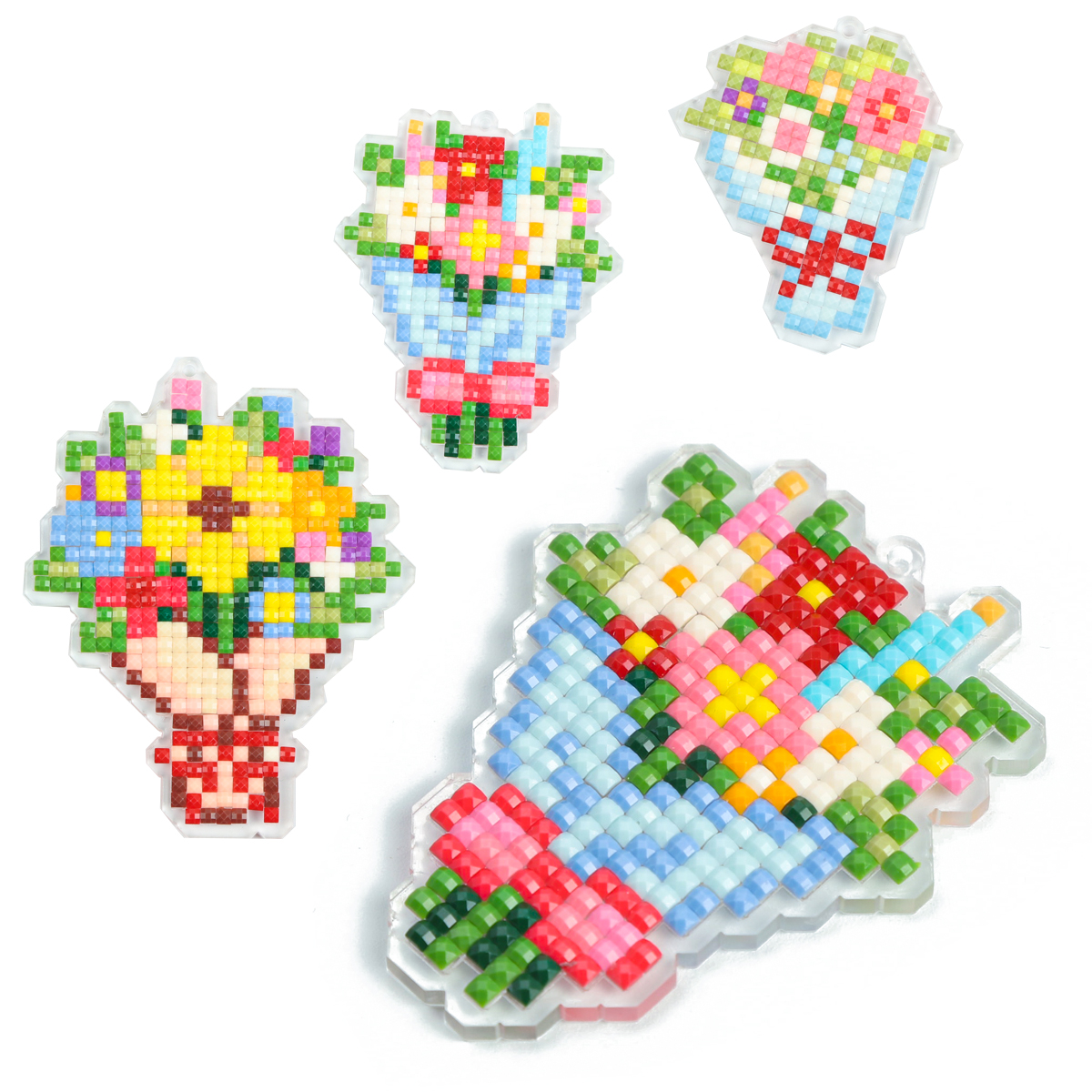 Resin Art Kit - FOREVER YOUNG 3PCS Bouquet Acrylic Diamond