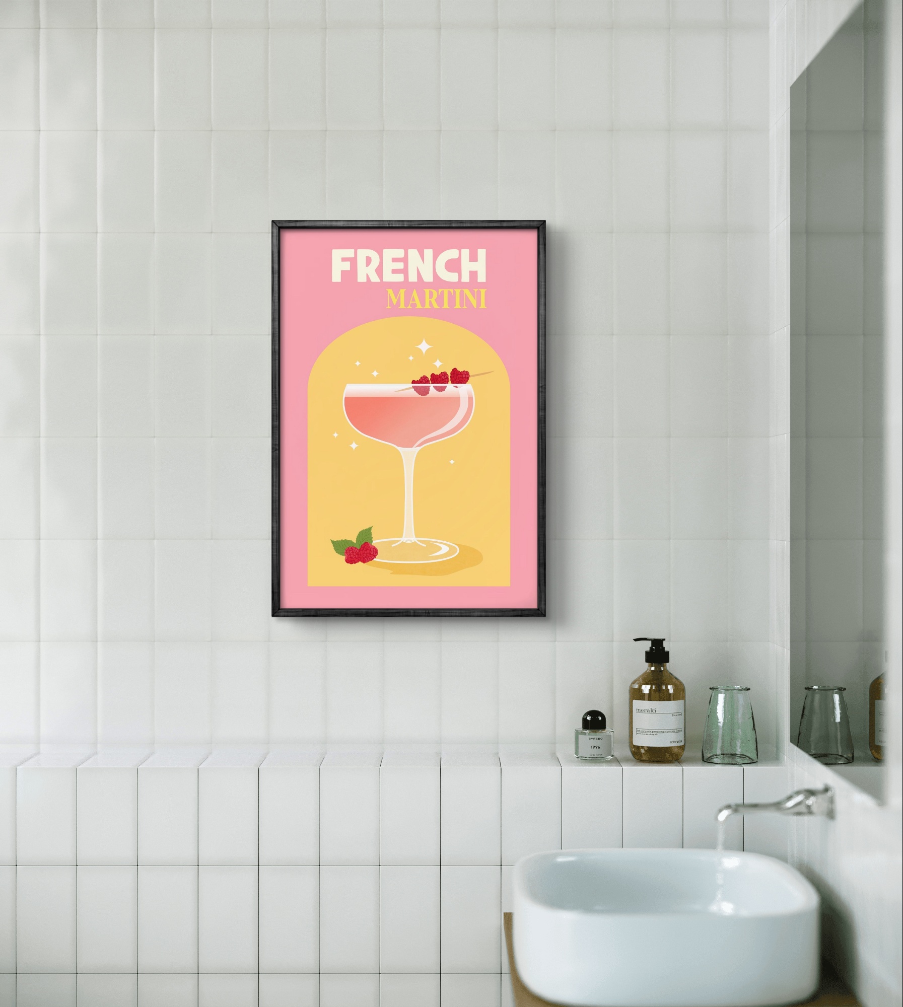1pc frameless Mojito Bloody Ma - Resin Art Mary ulasan dan harga