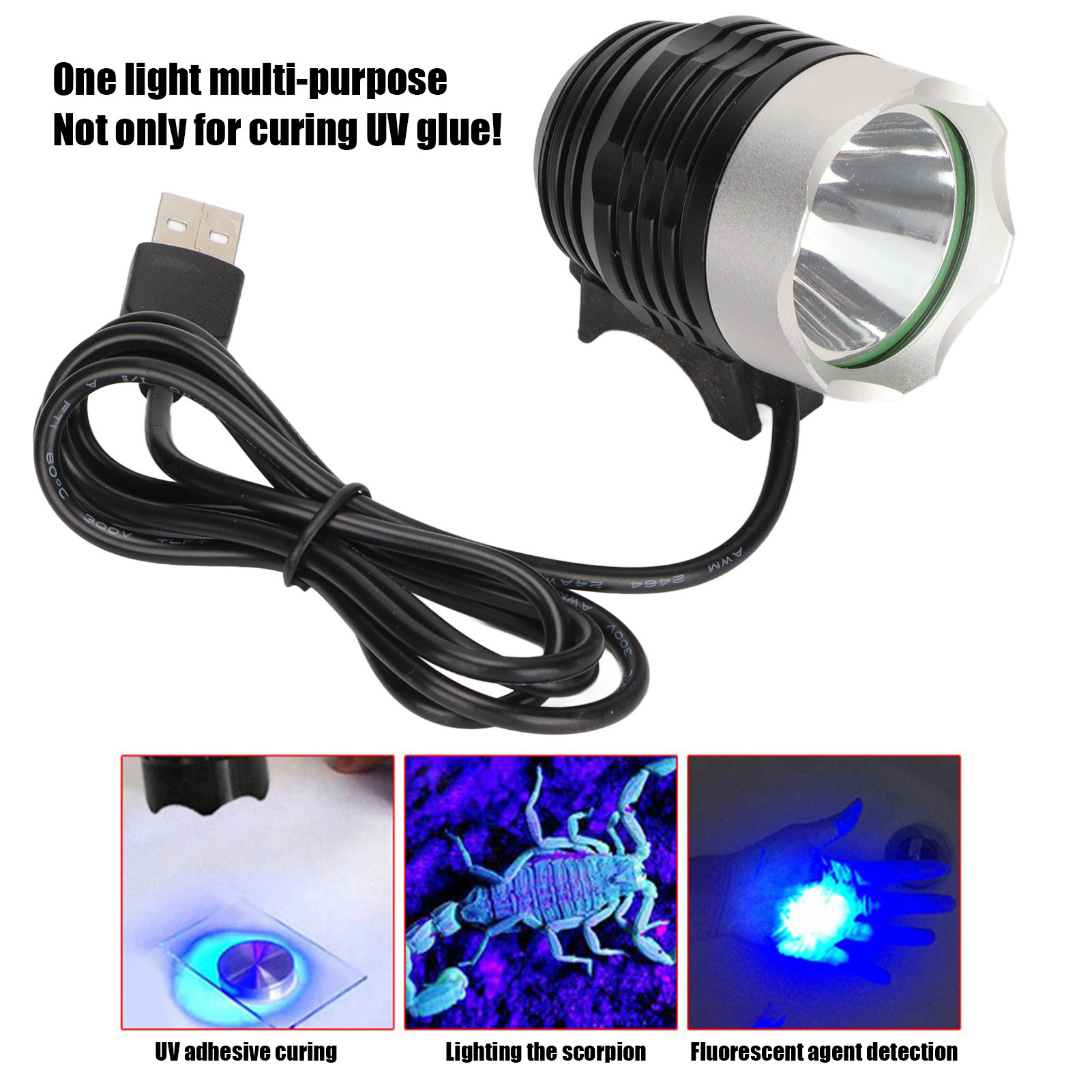USB Powered 395nm UV Black Lig - Resin Art Uv Light ulasan dan harga