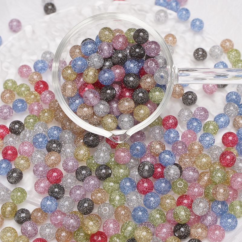 8/10mm Resins Round Shaped Bea - Resin Art Jewellery Kit ulasan dan harga