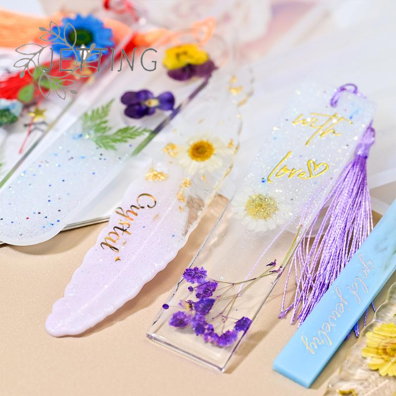 Hot Bookmark Silicone Mold Rec - Resin Art Book ulasan dan harga