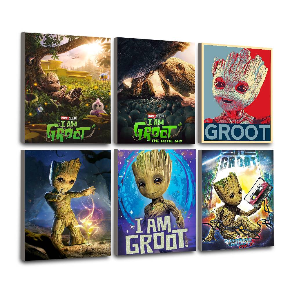 Mar Cute G-Groot lassic Cover  - Resin Art Wall Decor ulasan dan harga