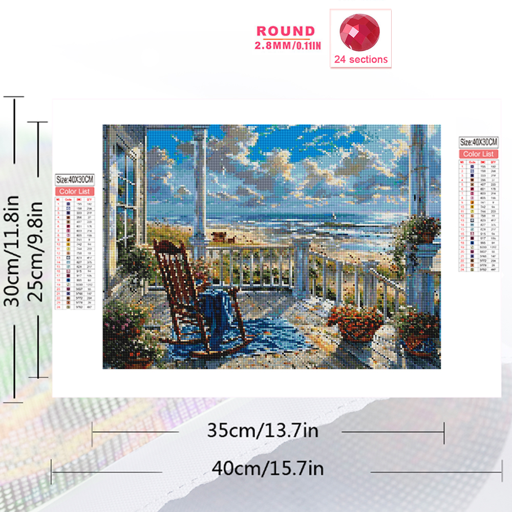 1PC frameless  Full Square Rou - Resin Art Products ulasan dan harga