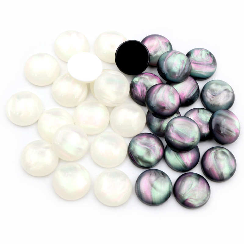 40pcs 8mm 10mm 12mm Round Resi - Resin Art Jewellery Kit ulasan dan harga