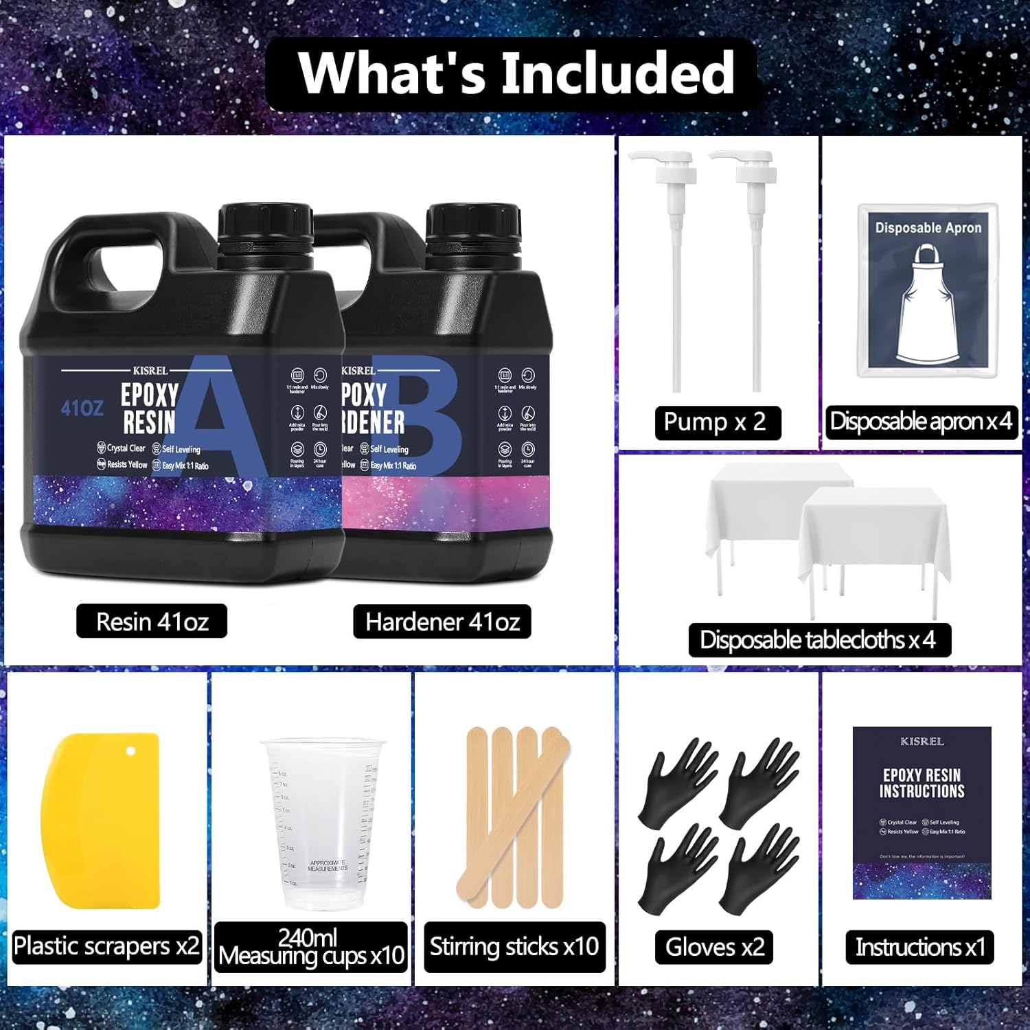 Crystal Clear Epoxy Resin Kit  - Resin Art Products ulasan dan harga