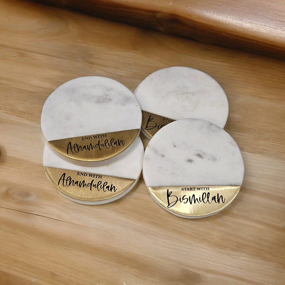Start with Bismillah Marble an - Resin Art Quran Set ulasan dan harga