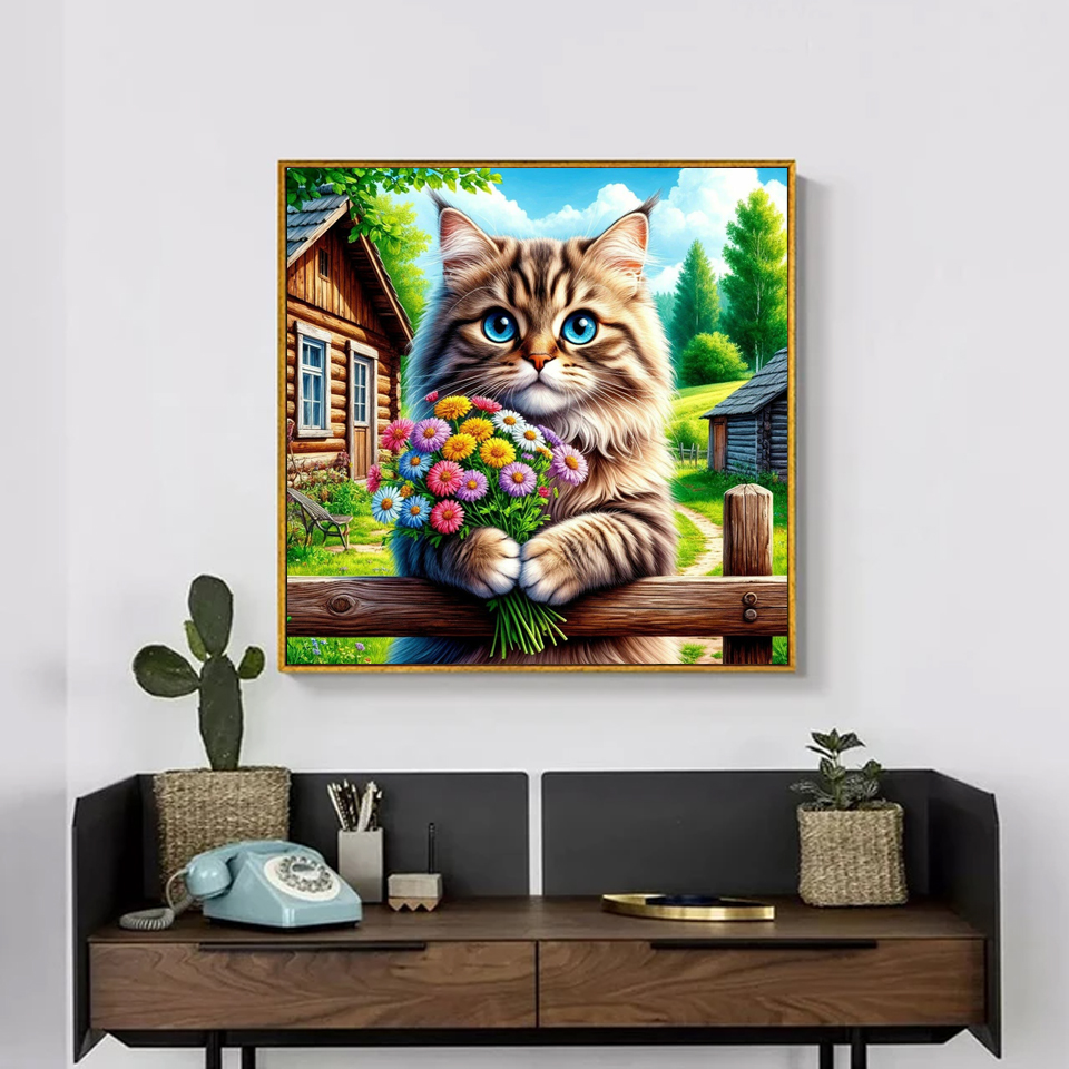 Diamond Painting New Cat Anima - Resin Art Book ulasan dan harga