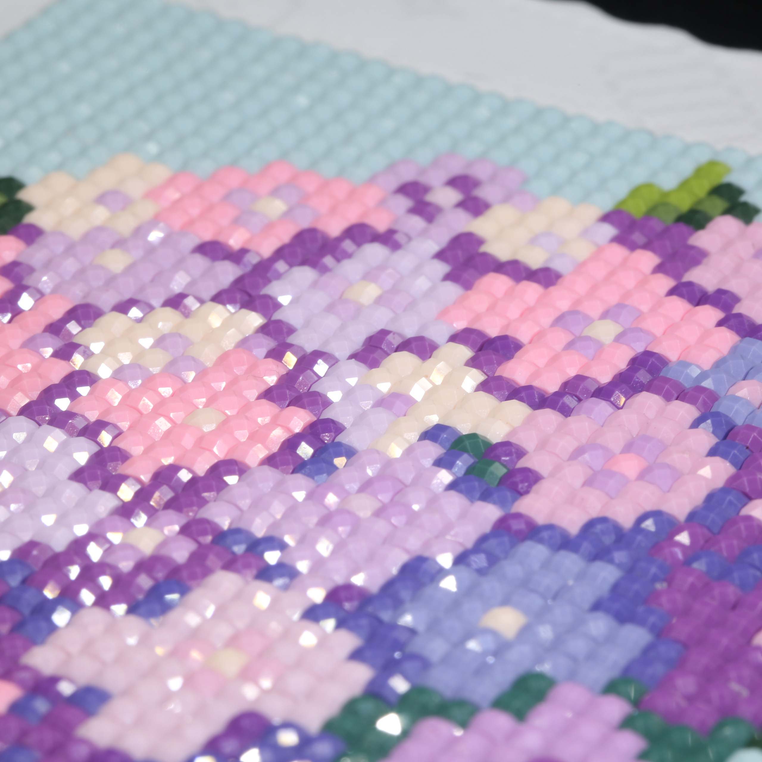 Minigem® Purple Hydrangea 5D D - Resin Art Purple ulasan dan harga