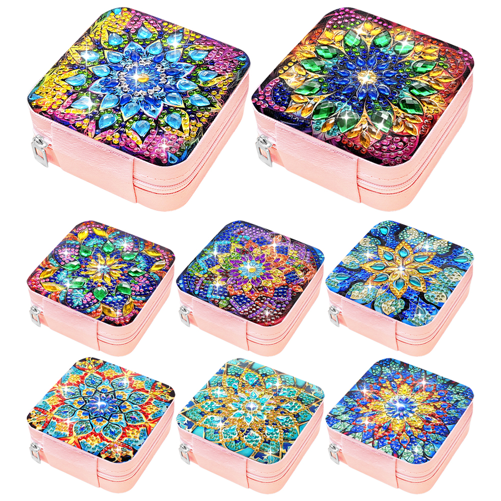Mandala 5D DIY Diamond Paintin - Resin Art Earrings Kit ulasan dan harga