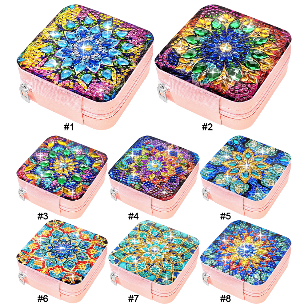 Mandala 5D DIY Diamond Paintin - Resin Art Earrings Kit ulasan dan harga