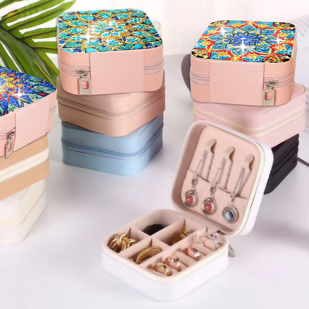 Mandala 5D DIY Diamond Paintin - Resin Art Earrings Kit ulasan dan harga