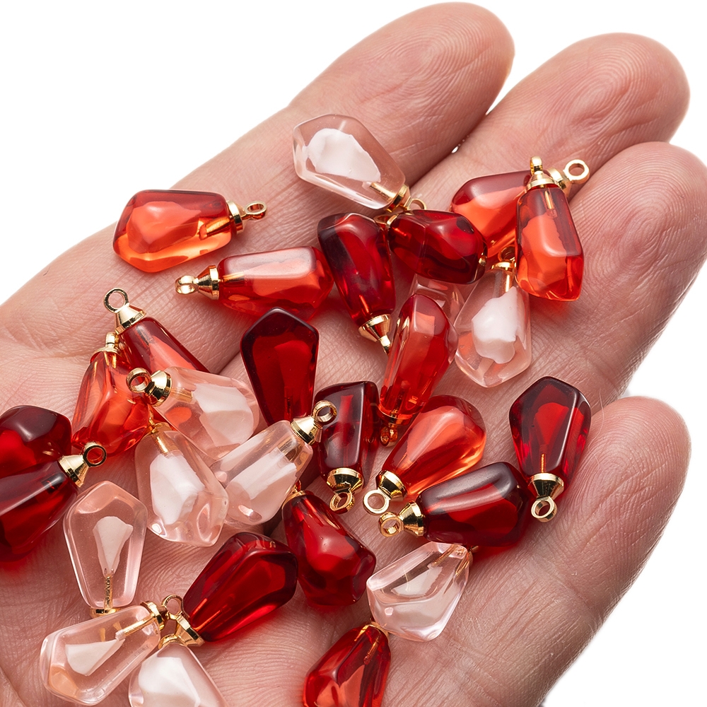 10Pcs Resin Pomegranate Seed F - Resin Art Products ulasan dan harga