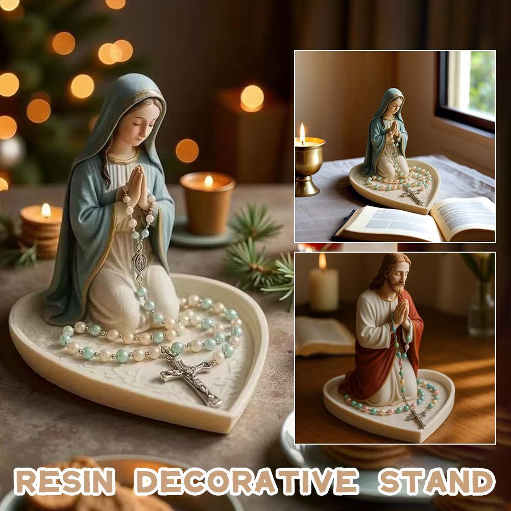 Virgin Mary Resin Crafts Statu - Resin Art Mary ulasan dan harga