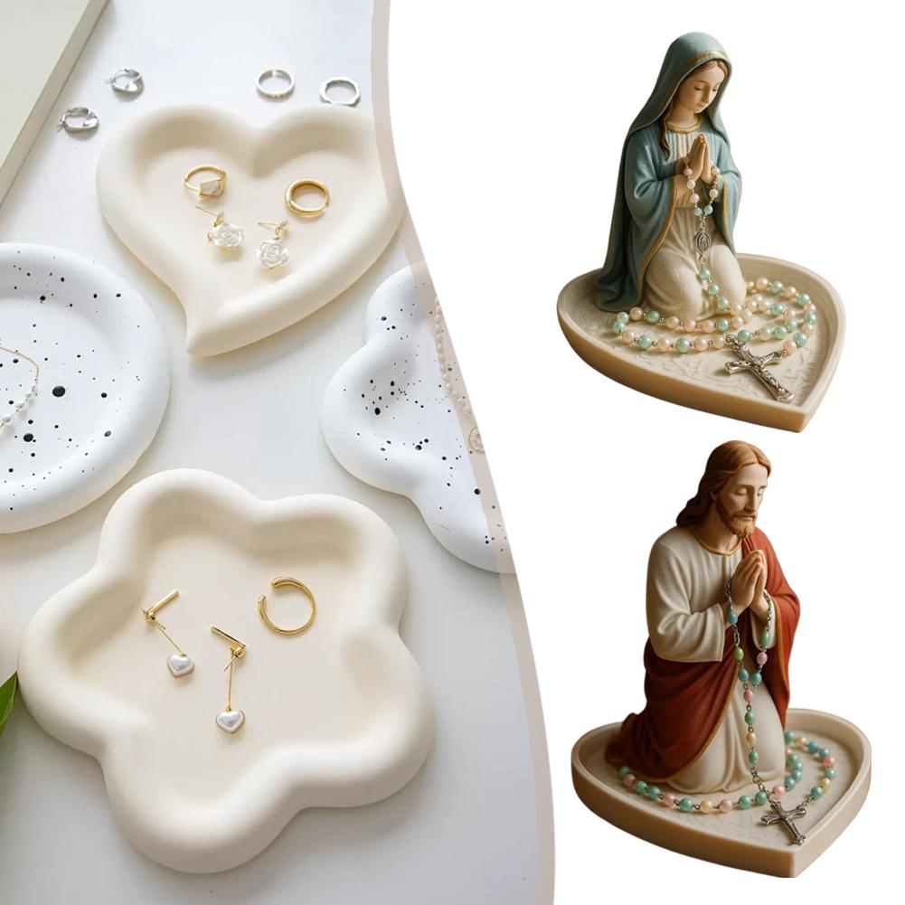 Virgin Mary Resin Crafts Statu - Resin Art Mary ulasan dan harga