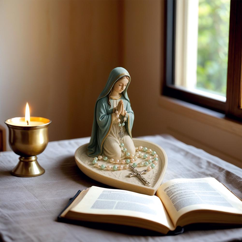 Virgin Mary Resin Crafts Statu - Resin Art Mary ulasan dan harga
