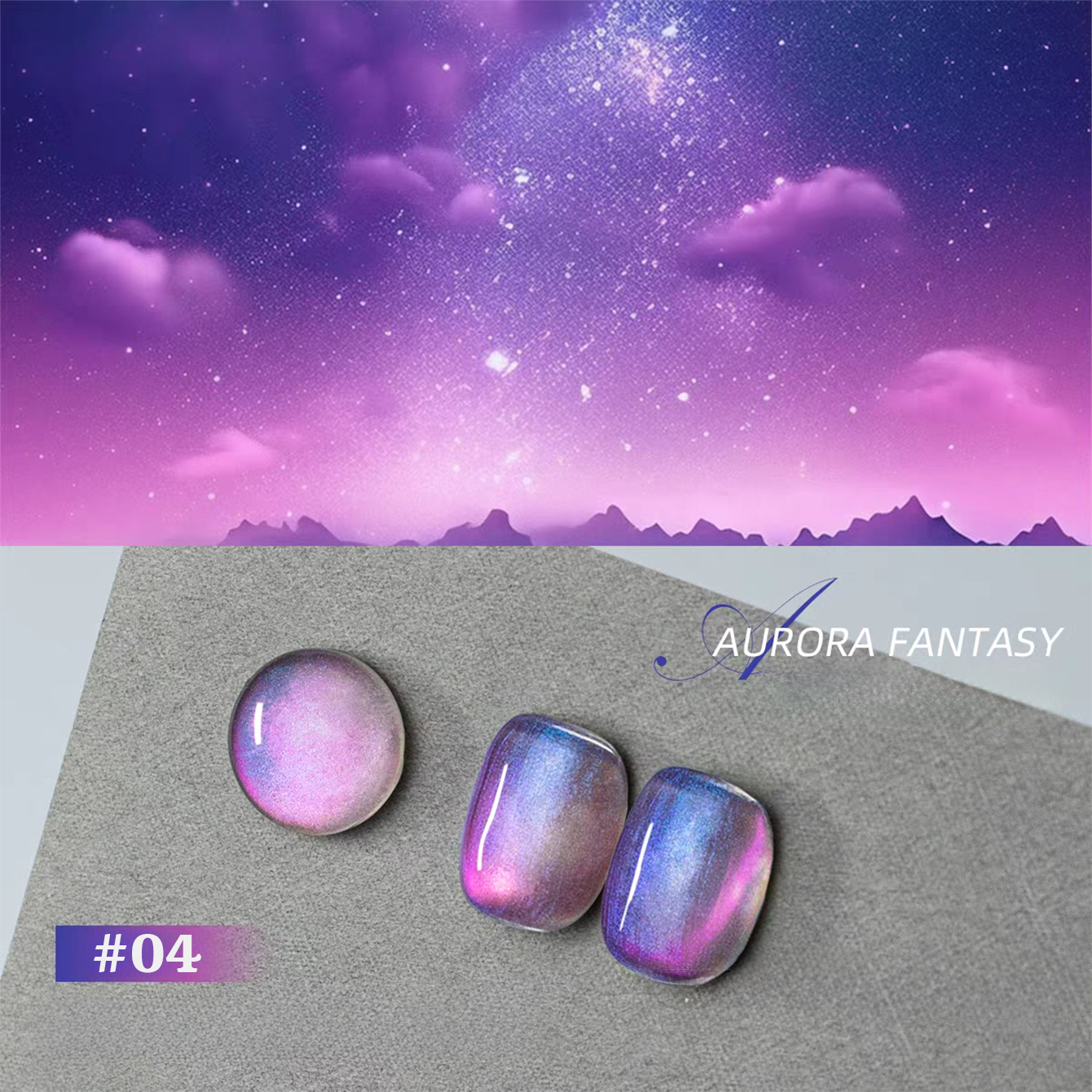 1pcs SHAKA Spring Summer Fanta - Resin Art Purple ulasan dan harga