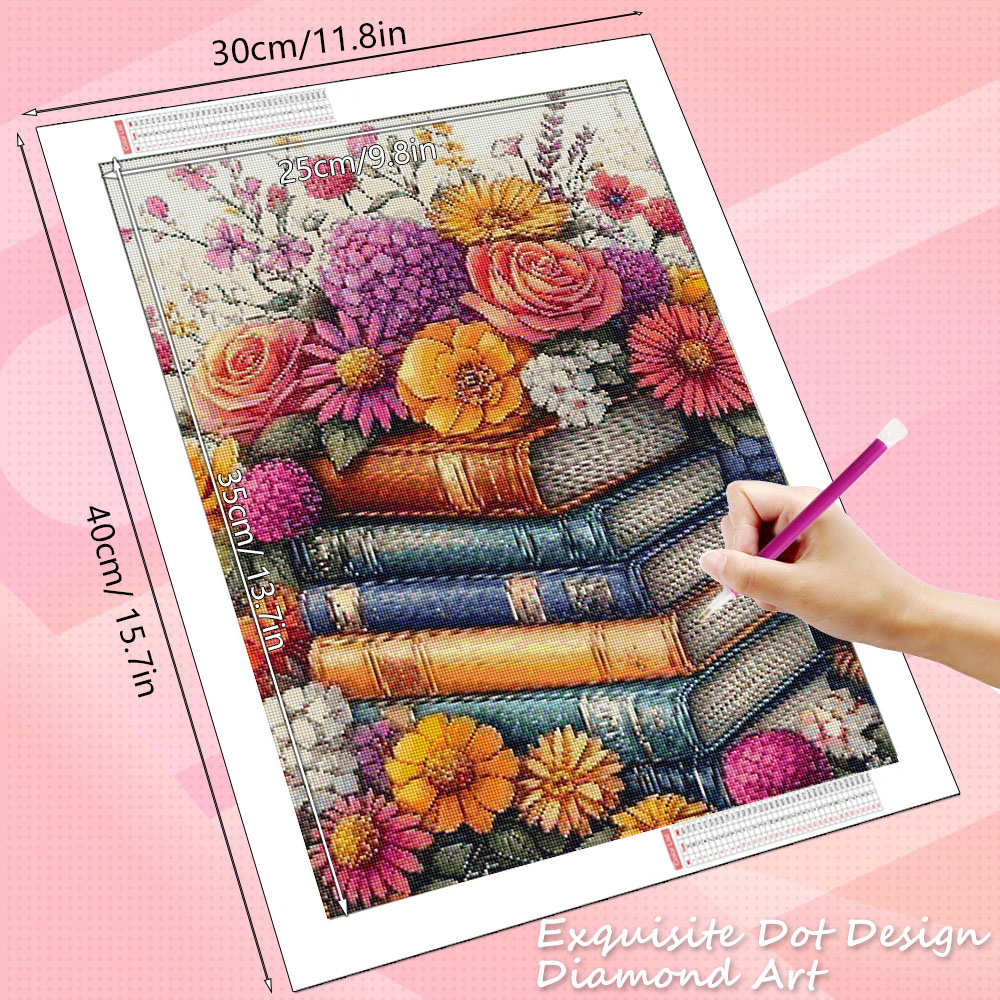 HUACAN Diamond Mosaic News 202 - Resin Art Book ulasan dan harga