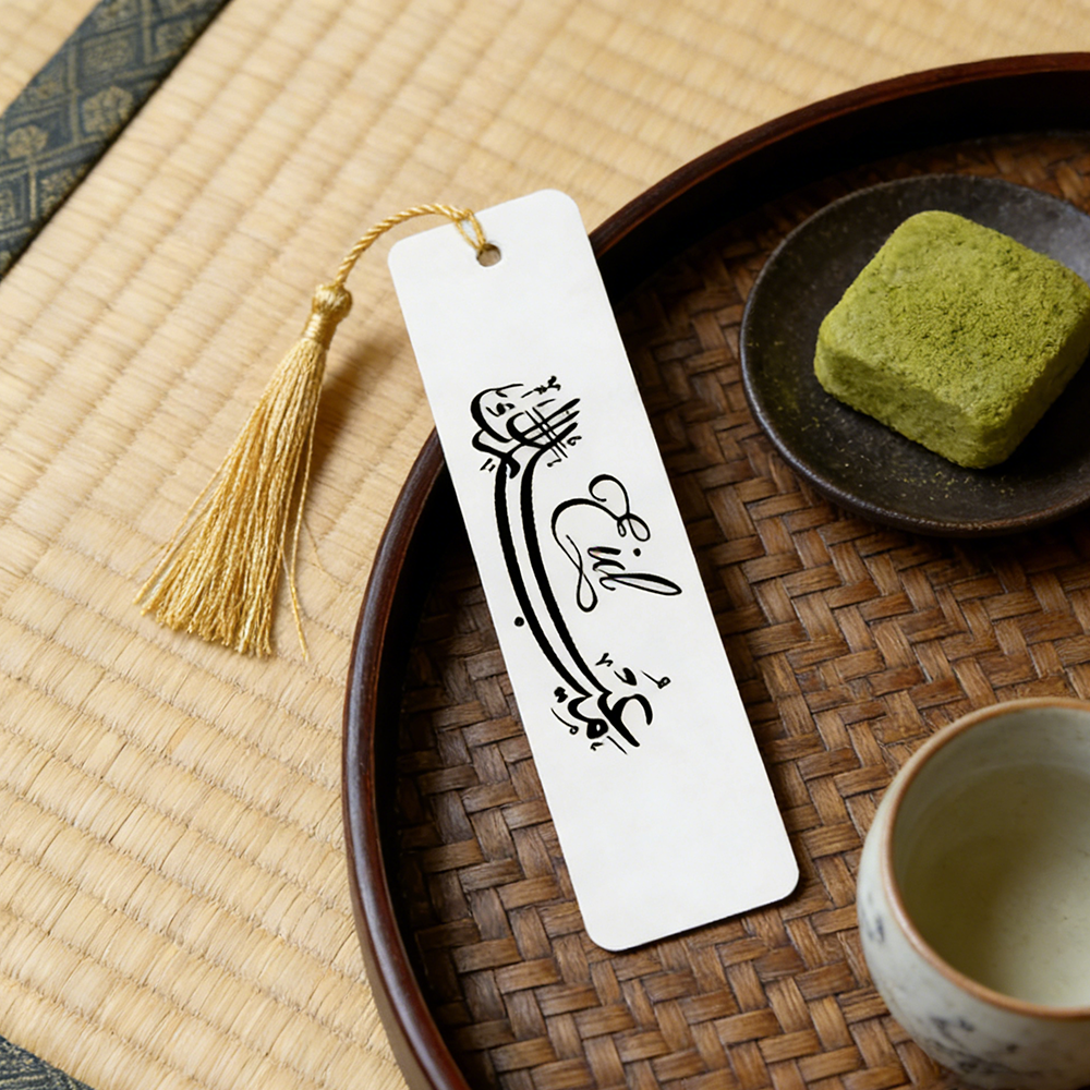 5Pcs Eid Mubarak Bookmarks Mus - Resin Art Quran Set ulasan dan harga