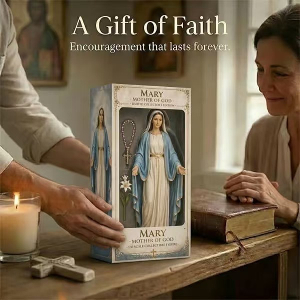 Virgin Mary Desktop Figurine O - Resin Art Mary ulasan dan harga
