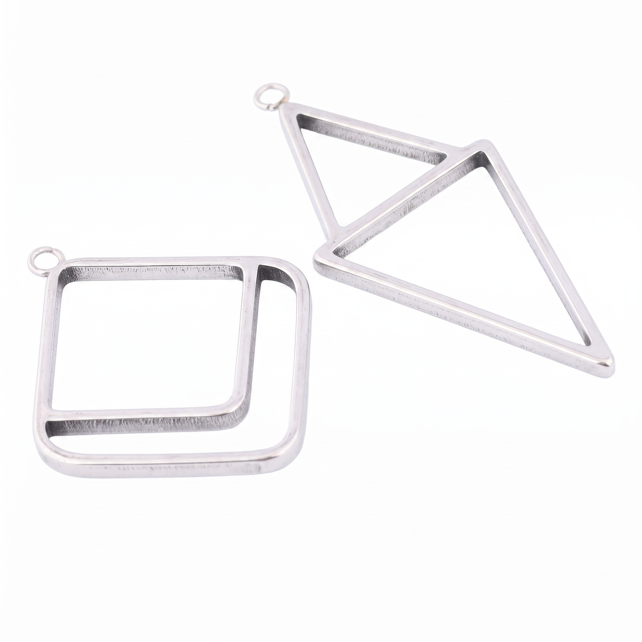 10pcs Square Triangle 3mm Thic - Resin Art Jewellery Kit ulasan dan harga
