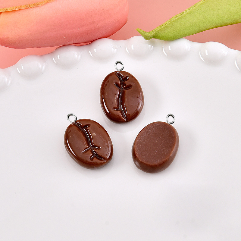 10pcs Coffee Beans Resin Penda - Resin Art Jewellery Kit ulasan dan harga