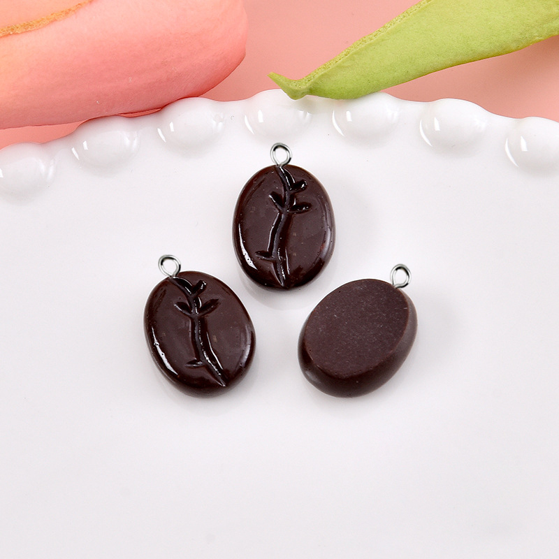 10pcs Coffee Beans Resin Penda - Resin Art Jewellery Kit ulasan dan harga