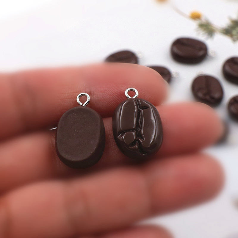 10pcs Coffee Beans Resin Penda - Resin Art Jewellery Kit ulasan dan harga