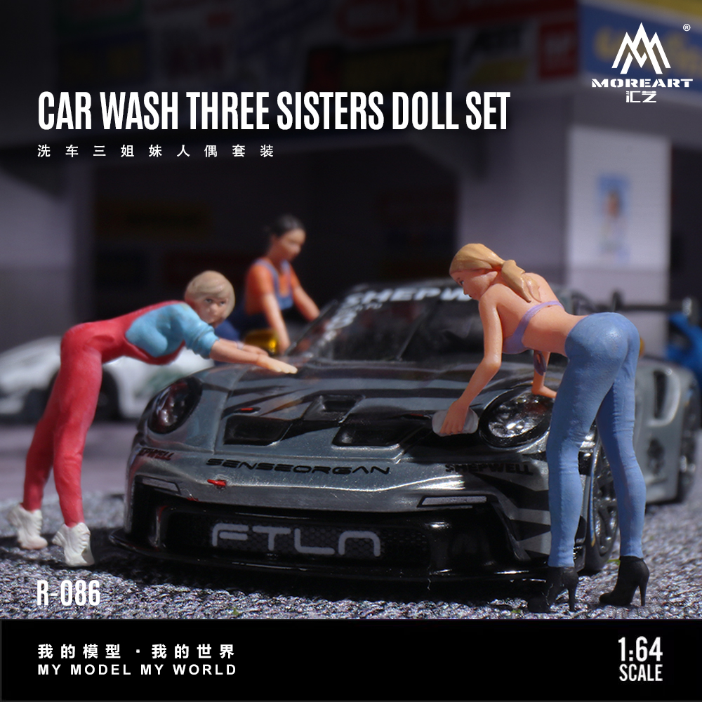 More Art 1:64 Three Sisters Ca - Resin Art Kit ulasan dan harga