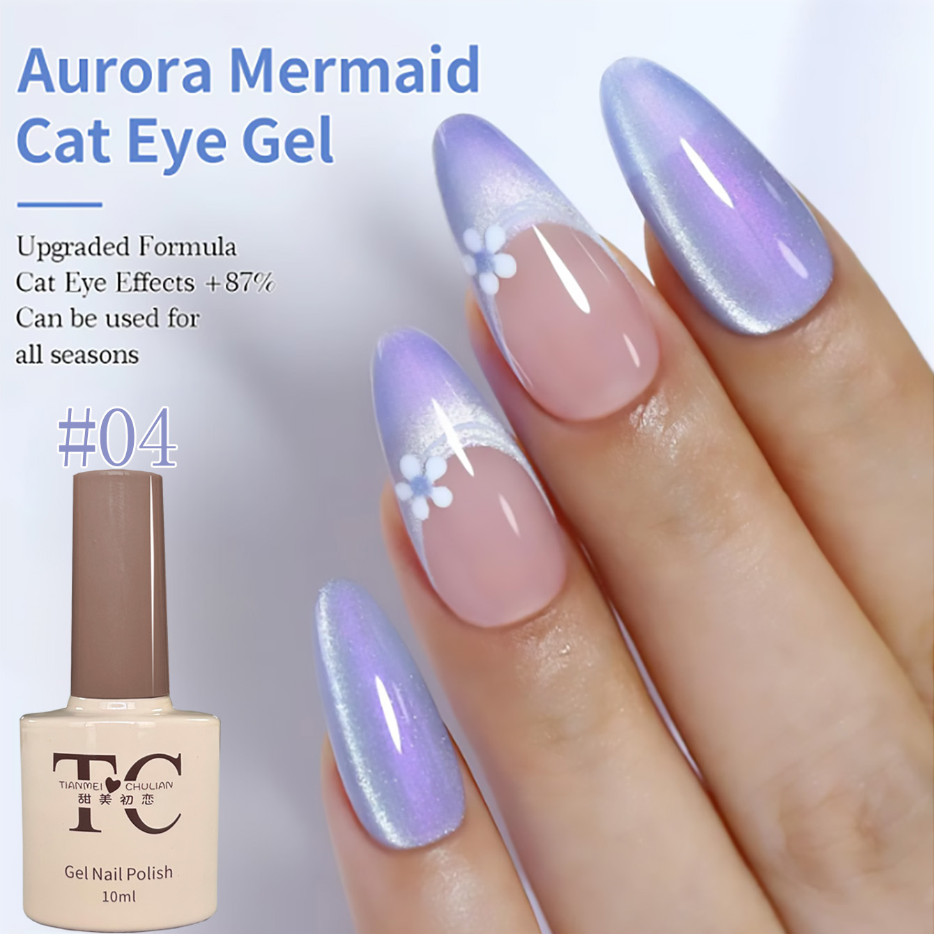1-9pcs TC Summer Dreamy Mermai - Resin Art Purple ulasan dan harga
