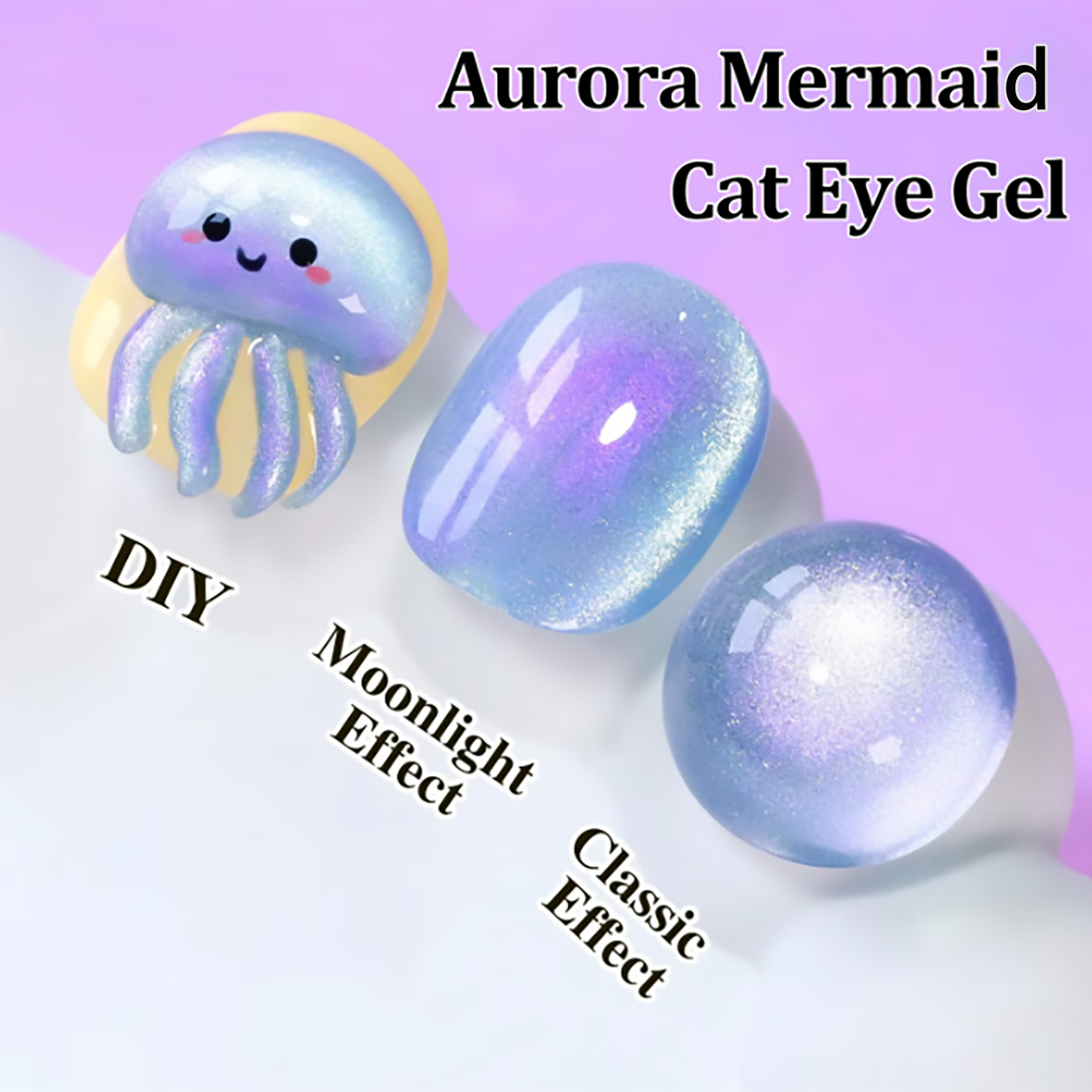 1-9pcs TC Summer Dreamy Mermai - Resin Art Purple ulasan dan harga