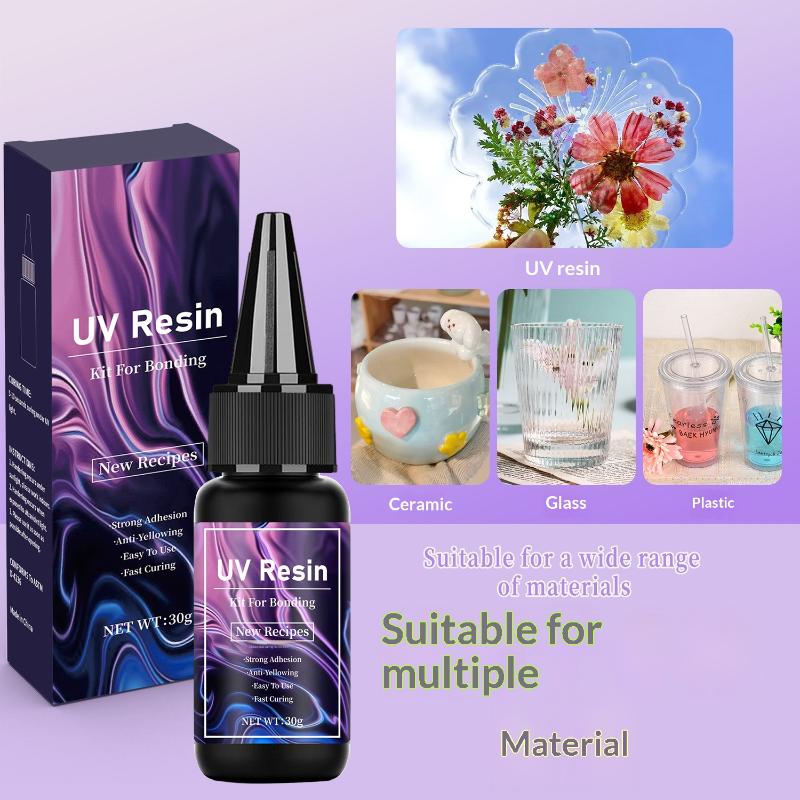 20g/30g/50g UV Epoxy Resin Glu - Resin Art Uv Light ulasan dan harga