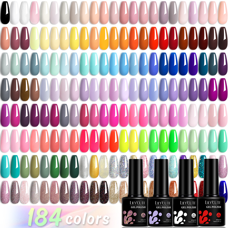 LILYCUTE 184 Colors 7ML Gel Na - Resin Art Purple ulasan dan harga