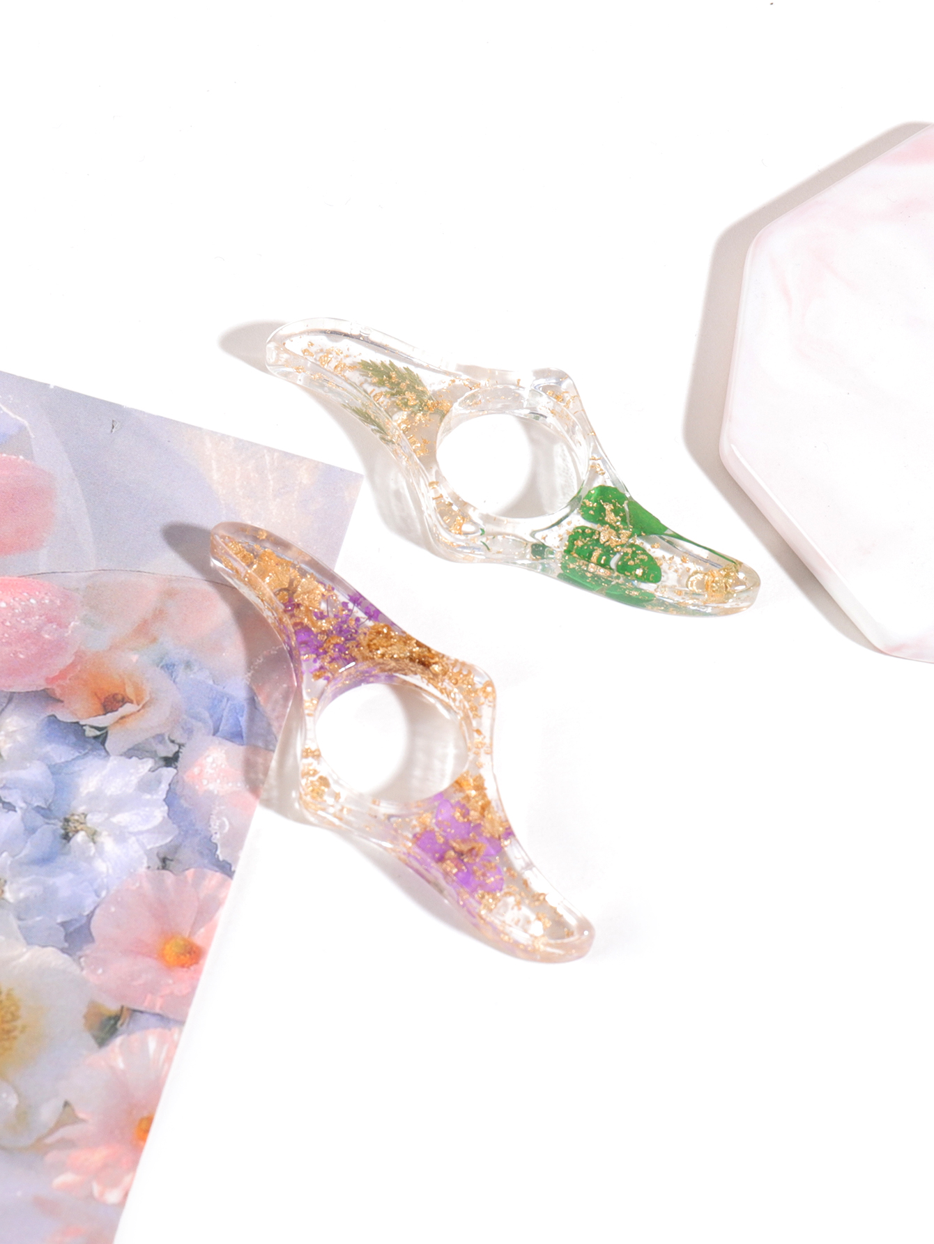 Pressed Flower Resin Reading P - Resin Art Book ulasan dan harga
