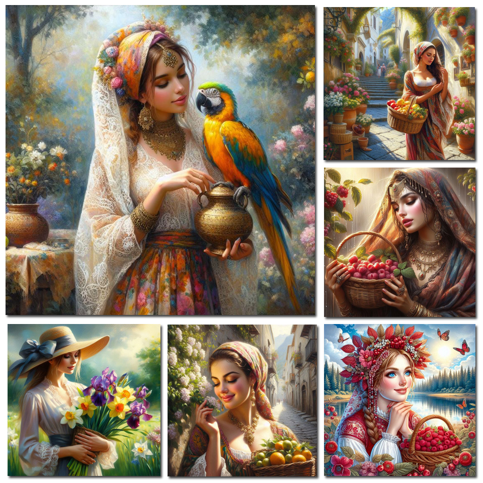 1pc frameless Diamond Painting - Resin Art Wall Decor ulasan dan harga