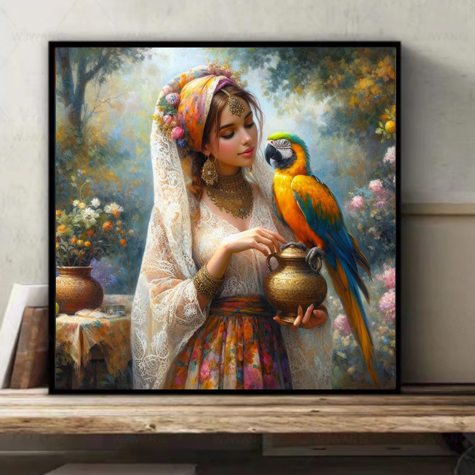 1pc frameless Diamond Painting - Resin Art Wall Decor ulasan dan harga