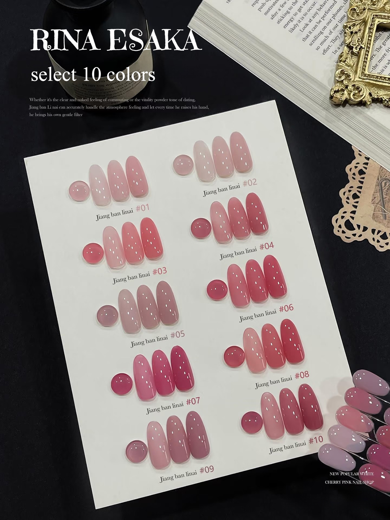 1PCS WS Spring Summer Nails Ic - Resin Art All ulasan dan harga