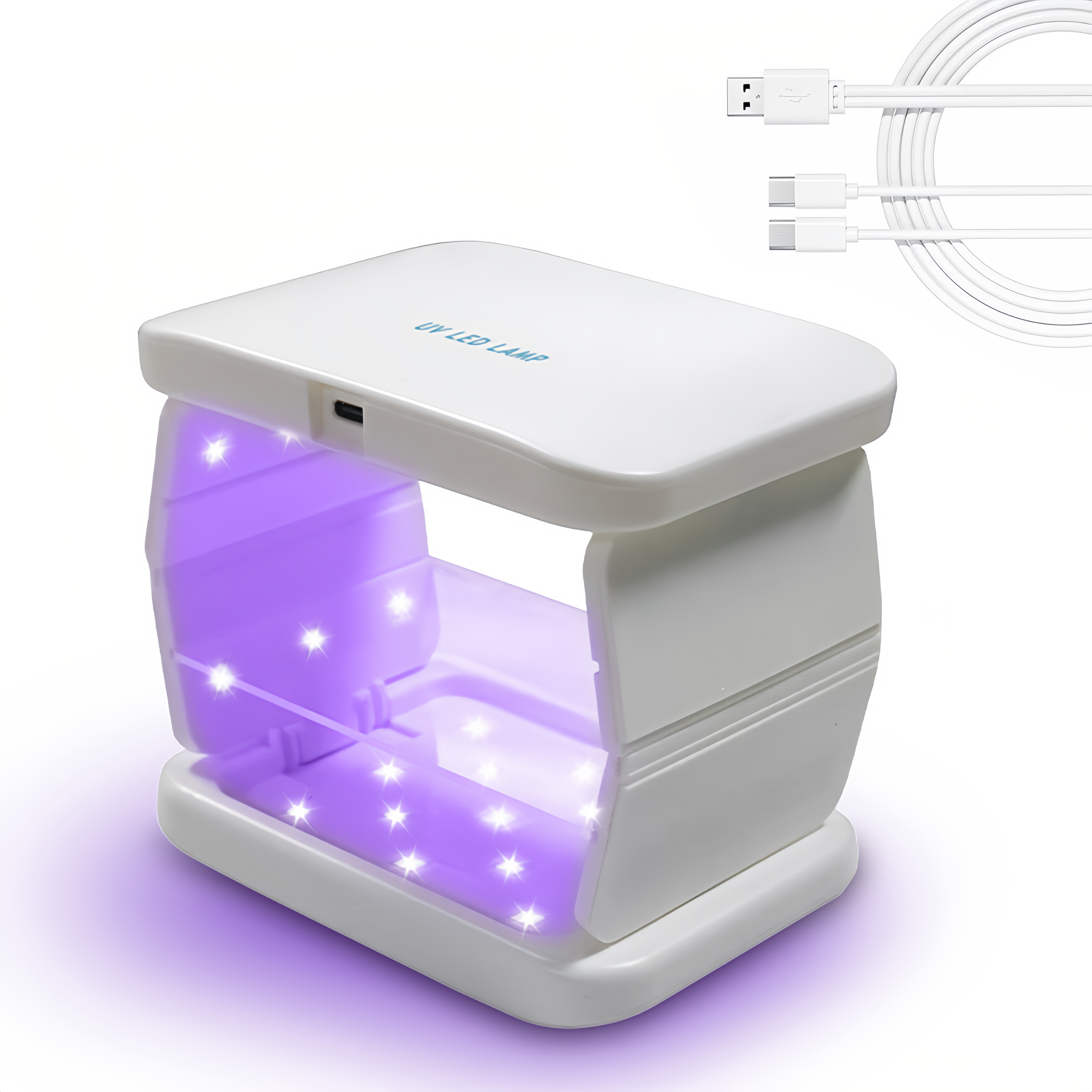 48W Dual-Sided UV Lamp Foldabl - Resin Art Uv Light ulasan dan harga