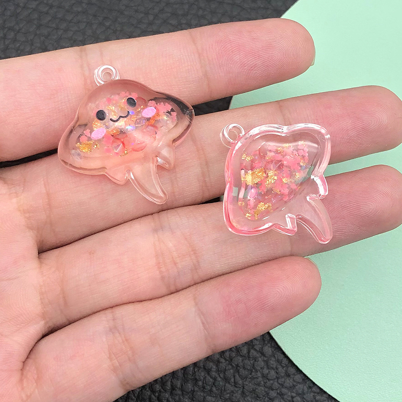 10Pcs Luminous Manta rays Resi - Resin Art Jewellery Kit ulasan dan harga