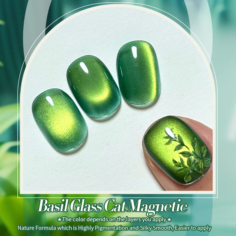 BORN PRETTY 10ml Green Cat Mag - Resin Art Uv Light ulasan dan harga