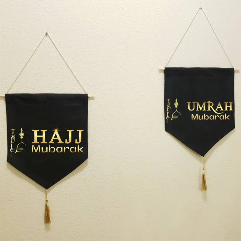 umrah hajj mubarak banner Musl - Resin Art Quran Set ulasan dan harga