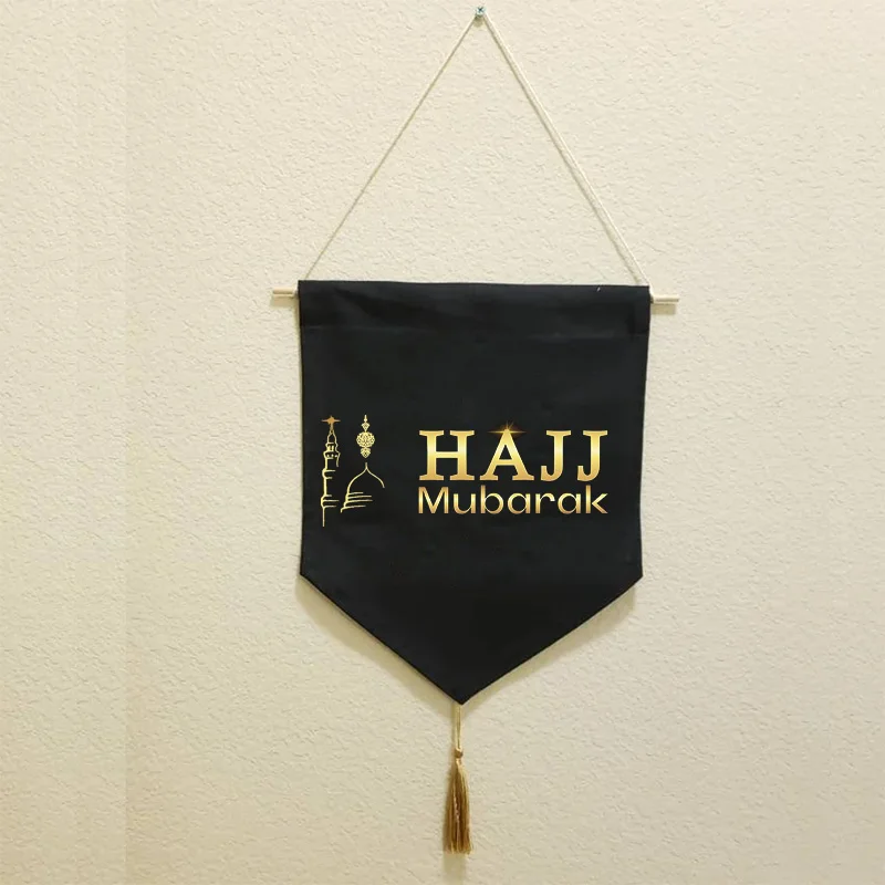 umrah hajj mubarak banner Musl - Resin Art Quran Set ulasan dan harga