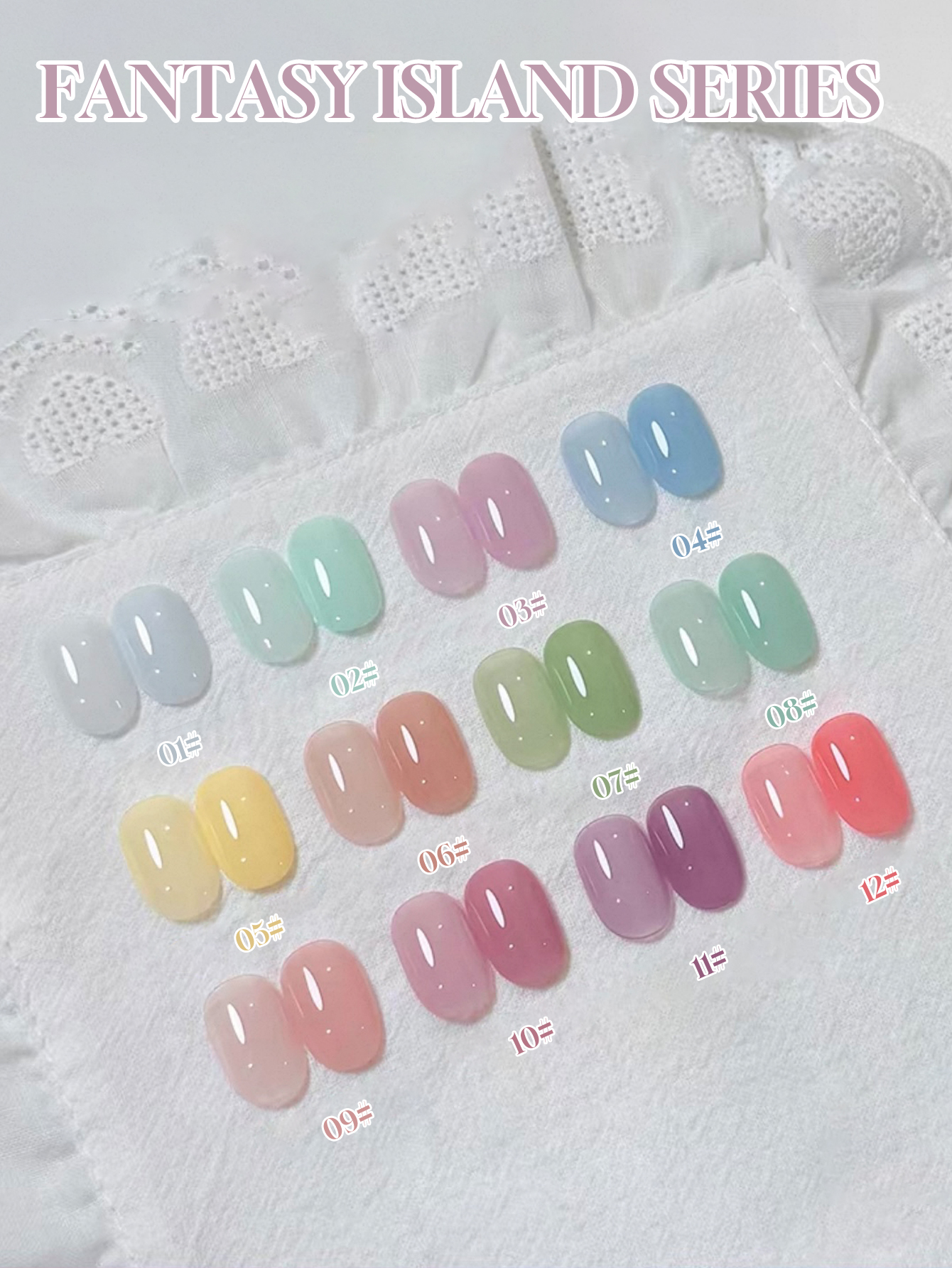 1/12pcs 2026 Spring and Summer - Resin Art Purple ulasan dan harga