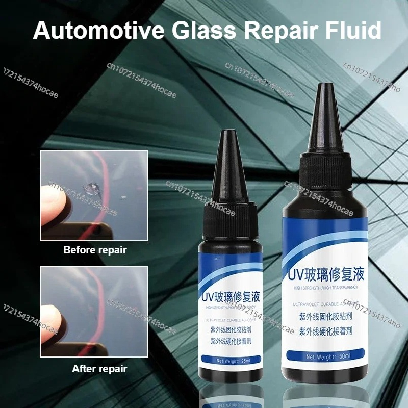 Car Windshield Repair Adhesive - Resin Art Uv Light ulasan dan harga