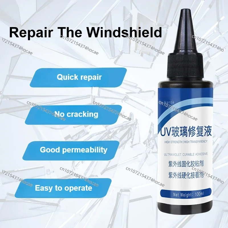 Car Windshield Repair Adhesive - Resin Art Uv Light ulasan dan harga